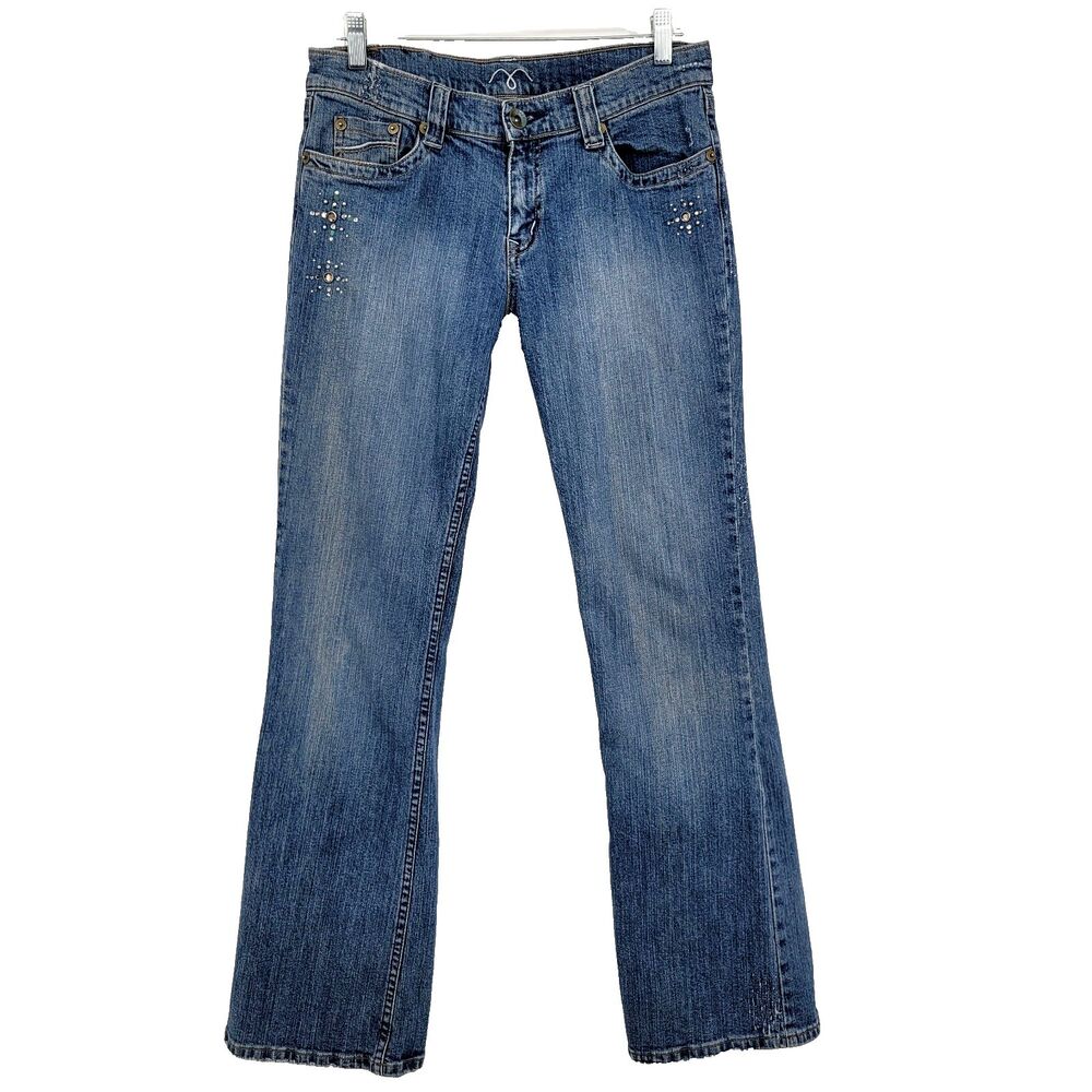 Petrol Womens Iris Jeans Size 30x32 Bling